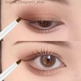 Eyeliner 1PC Waterproof Retractable Rotary Eyeliner Pen Lasting Not Blooming Quick Drying Eyes Liner Gel Pen Black Lying Silkworm Pencil Q240119