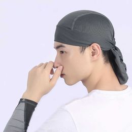 Botton Outdoor Sunscreen Cycling Sports Hat Breathable and Sweat-absorbing Quick Drying Bicycle Pirate Hip Hop Headband