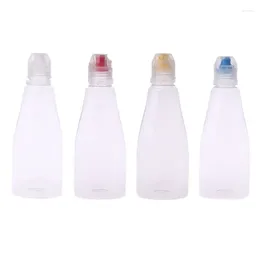 Storage Bottles Honey Squezzable Bottle Condiments Container Travel Portable Dispenser