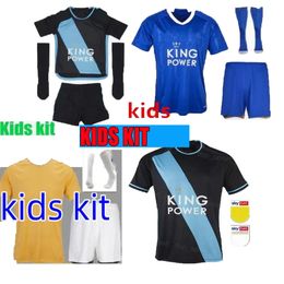 23 24 Leicester Soccer Jerseys BARNES VARDY MADDISON IHEANACHO AYOZE NDIDI DAKA LOOKMAN City Home 2023 2024 Vardy Football Uniforms Kdis Kit set