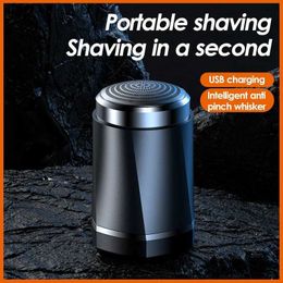 Electric Shavers Cross-border new electric shaver mini portable razor full body wash USB rechargeable car beard sharpener rechargeable razor Q240119