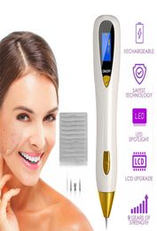9 Levels LCD Display Mole Freckle Pen Wart Corns Dark Spot Remover Skin Care Salon Beauty Machine2855024