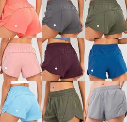 LL lemens shaping Yoga Multicolor Loose Breathable Quick Drying Sports hotty hot Shorts Women's Underwears Pocket Trouser Skirt Tidal9 dfgfd