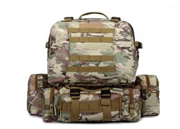 Waterproof Tactical Backpack Largae Capacity Outdoor Hiking Climbing Backpack Bags Travel Trekking Backpacks 50L11640757