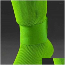 Elbow & Knee Pads Knee Pads Soccer Shin Guard Stay Fixed Bandage Tape Fastener Adjustable Elastic Shinguard Fixing Strap For Football Dhllb