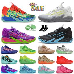 Top Quality Lamelo Ball Shoes Women Mens Basketball Shoes Lamelos MB.03 02 01 of One LaFrance GutterMelo Chino Hills Rick and Morty Supernova Trainers Wings Sneakers