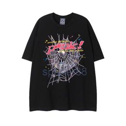 A115 555 Foam Spider t Men Women Pure Cotton t Shirts Street Pop Fashion Short Sleeve Multiple Colours Usa Size S-xl Coon Shirs Sree Shor Muliple 4S3Y