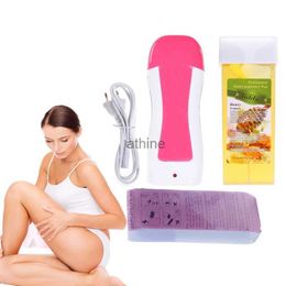 Epilators Mini hot Wax Warmer Epilator Paraffin Heater SPA Hand Wax Machine Body Depilatory Wax Heater Device Hair Removal Tool Depilation YQ240119