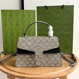 Large Capacity Handbag 739496 Designer Fashion Leather Bag Womens portable Shoulder bag Temperament Crossbody bag