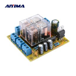 Accessories AIYIMA UPC1237 2.1 Channel Speaker Protection Board LM7812 Voltage Regulator For Home Sound Theatre Amplifiers
