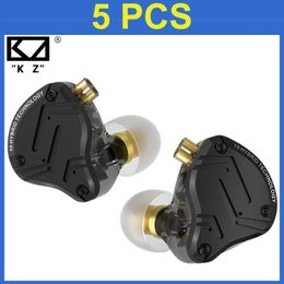 Headphones KZ ZS10 Pro X Metal Wired Headset In Ear Monitor Earbuds Headphones Hybrid Technology 4BA+1DD HiFi Bass Detachable Earphones