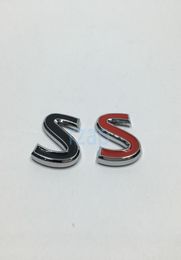 Black Red Metal S Logo Car Fender Side Emblem Badge Sticker For Infiniti Q50 Q50L G37 G25 FX35 FX376969780