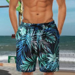 Men's Shorts Mens Board-Shorts Swimwear Short Bermuda-surf Sports Trunks Hawaii Swimsuit Pants Quick-Drying Gym Beach Summer