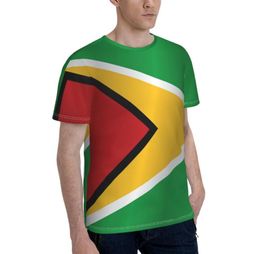 Men039s TShirts Promo Baseball Guyana Flag Tshirt Funny T Shirt Print Novelty R333 Tees Tops European Size5284762