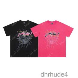 Spider T-shirts Men Designer Sp5der Young Thug 555555 t Shirt Tee Casual Mens Womens Loose T-shirt 7VBD A192 IK2V EO0W