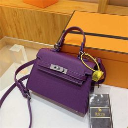 Fashion portable small square new fashion leisure spring women's mobile phone bag 80% off outlets slae