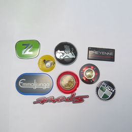 Professional production of acrylic car signs, ABS electroplating signs, supporting customization