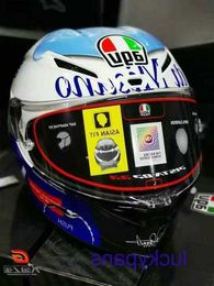 AGV PISTA GP RR Rossi MISANO 2024 Small Pill Limited Carbon Fiber Motorcycle Helmet ZXPG