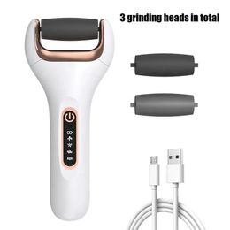 Files USB Rechargeable Electric Foot File for Heels Grinding Pedicure Tools Foot Care Tool Hard Cracked Dead Foot Skin Callus Remover