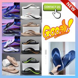 Free shipping Designer Casual Platform Slippers Men Woman anti slip wear-resistant Light weight breathable super soft soles flip flop Flat Beach