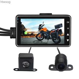 Sports Action Video Cameras Winait Full HD1080P Motor Car Digital Video Recorder DVR with Dual Camera and 3.0'' Display YQ240119