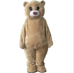 Dancing Bear Mascot Costume Unisex Cartoon Anime theme character Carnival Men Women Dress Christmas Fancy Performance Party Dress