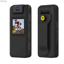 Sports Action Video Cameras HD Night Vision Mini Sport Camera Anti-shake Wireless Bodycam Law Enforcement Voice Recorder Espia 1080P Back Clip Body Dash Cam YQ240119