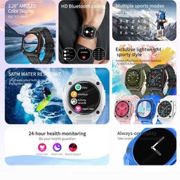 Smart Watches 2024 New Smart Watch Women AMOLED Screen 416*416 Always On Display Clock Men smartwatch Compass Sports Smart Watches For HuaweiL2401