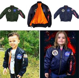 Neue Herbst- und Winter-Pilotjacke aus verdicktem Fleece für Kinder, verdickter Babymantel für Jungen und Mädchen, große und mittlere Kinder-Baseballjacke