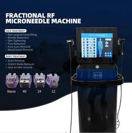 Powerful Morpheus 8 Fractional Rf Microneedling Machine For Wrinkle Removal Skin Tightening Stretch Marks Removal anti-aged Slimming scars removal beauty machine