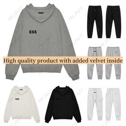 Essentialsweatshirts for men and women Essentialshoodie thin velvet hoodie casual fashion trend designer sportswear hoodie set casual oversized cotton hooded tg