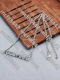 Necklace Vintage Chain Women Simple Beautiful Collarbone Tide 0f4q 65am