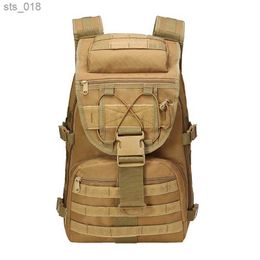 Outdoor Bags Men Hiking Backpack Big Capacity Army Tactical Men Backpack Military Camouflage Travel Outdoor Hiking BackpacksH24119