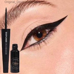 Eyeliner Waterproof Liquid Eyeliner Pencil Lasting Quick Dry Easy To Wear High Pigment Matte Black Brown Eye Liner Pen Eyes Makeup Tools Q240119