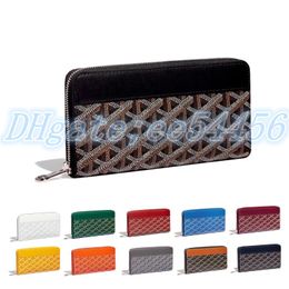 pink Designer cards holder GM long Wallet coin purses 7A quality 12 card slots Womens mens luxury with box cardholder key pouch Le358f