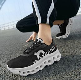 Black/White Blade Sneakers Marathon Mens Casual Shoes Tennis Race Tranier Trend Cushion Athletic Running Shoes for Men Footwear