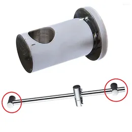 Bath Accessory Set 1PCS Riser Bracket Brass Shower Fitting Holder With Fastening Screw For Wall Bars A Tube Diameter Of 21.5-22mm