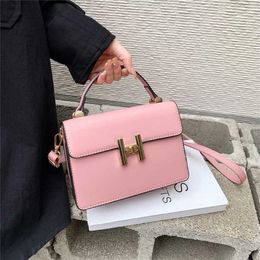 Women's New Spring Fashion Lock Buckle Small Square Crossbody Bag Ladies Handheld Bags 80% off outlets slae