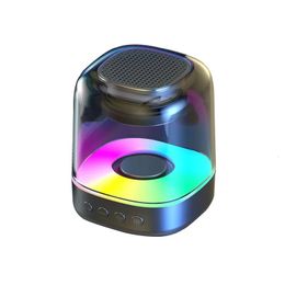 Speakers Portable RGB Light Bluetooth 5.0 Speaker Mini Wireless Multifunction Outdoor Sound Box for Home Party Music Player