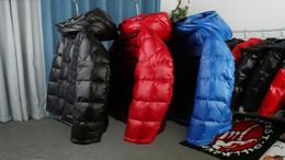 Mens winter down jacket high quality parka for men black blue red womens down jacket hooded coat fashion keep warm duck down coat3007419