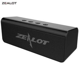 Speakers ZEALOT S31 Bluetooth Speaker Mini Portable Wireless Speakers Sound System 3D Stereo Music Surround Speaker Support USB TF Card