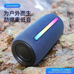 Speakers 85475845jhdj portable subwoofer desktop Colourful steel gun Bluetooth mini speaker