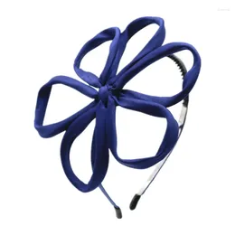 Hair Accessories 2024 SPRING SUMMER STYLE Fashion Charming Large Wire Flower Headband Assorted Colours Girls Hairband