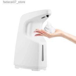 Liquid Soap Dispenser PUPWONG Automatic Soap Dispenser Touchless 15.2oz/450ml Battery Operated Foam Hand Soap Dispenser for Bathroom Shower Q240119