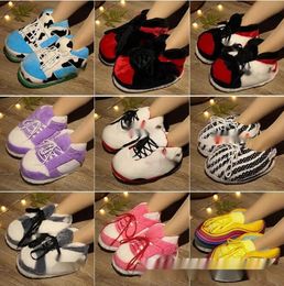 Wholesale nice plush cotton shoes Waterproof bottom popular fashion shoes