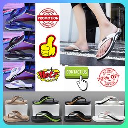 Free shipping Designer Casual Platform Slides Slippers Men Woman anti slip wear-resistant Light weight breathable super soft soles flop Flat Beach sandals