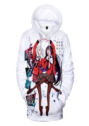 Japan Anime Kakegurui Cosplay Costume 3D Printed Jabami Yumeko Funny Hoodies Women Men Casual Sweatshirts School Uniform1423348