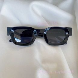 x Thierry Lasry Rhodeo Street Sunglasses Men and Women Square Anti-uv400 Male Steampunk Premium Acetate Solar Glasses T8HK
