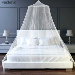 Mosquito Net 1pc Hot Elgant Hung Dome Mosquito Net For Double Bed Summer Polyester Mesh Fabric Home bedroom Baby Adults Hanging Decorvaiduryd