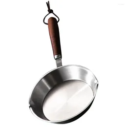 Pans Frying Pan Small For Eggs Non Stick Cooking Utensils Pancake Oil Heating Stainless Steel Mini Nonstick Fried